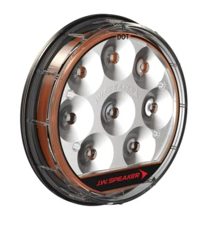 0347871 – JW SPEAKER Turn Signal Light Assembly - LED, Clear Lens LED Amber Bulb
